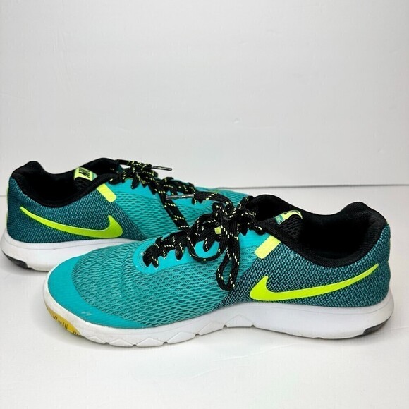 Nike Flex Experience RN 5 Running Sneakers Jade/Volt 844729-300 Size 10 - Picture 3 of 10
